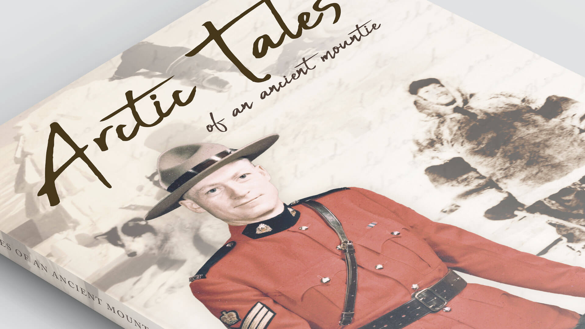 Welke Publishing, Design, Arctic Tales of an Ancient Mountie, Portfolio Image