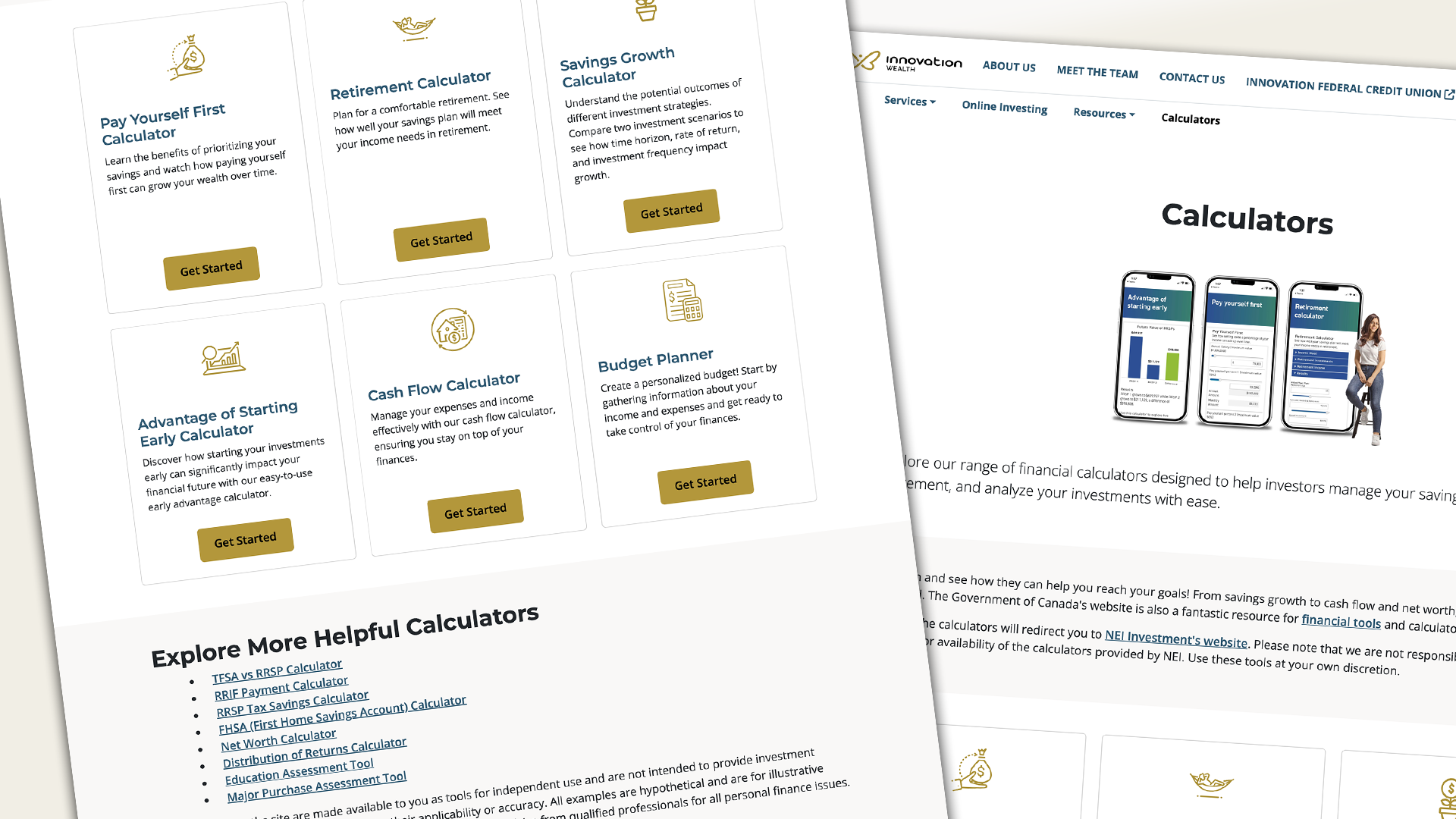 Amplify Digital Marketing Corporation, Innovation Wealth, Website, Innovation Wealth Website (2025), Portfolio Image, Innovation Wealth, Website, Innovation Wealth Website (2025), Portfolio Image,
